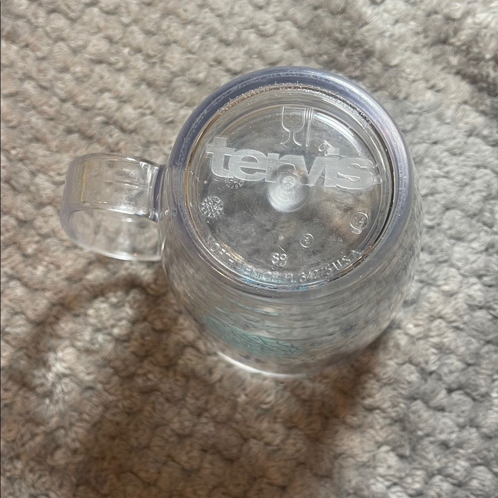 Godiva Snowflake Clear Mug tervis - Picture 3 of 3